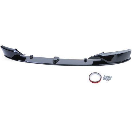 BMW Serie 3 GT F34 2013–2016 Spoiler Anteriore Nero Lucido - autorivallo