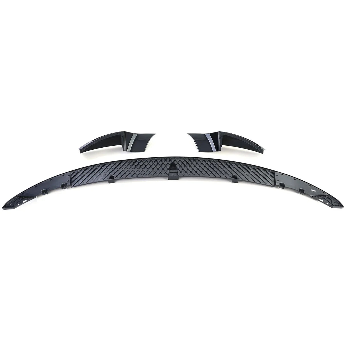 BMW Serie 3 GT F34 2013–2016 Spoiler Anteriore Nero Lucido - autorivallo