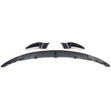 BMW Serie 3 GT F34 2013–2016 Spoiler Anteriore Nero Lucido - autorivallo