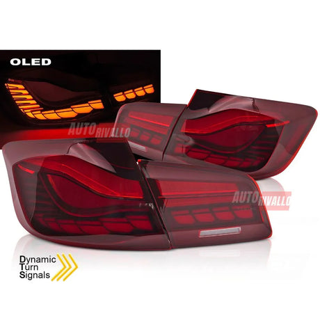 BMW Serie 5 F10 2011-2016 Fanali Posteriori Stop Full LED - autorivallo