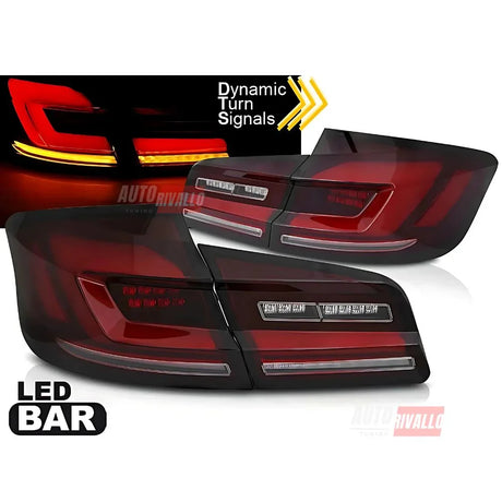 BMW Serie 5 F10 2010-2017 Fanali Posteriori Stop Full LED - autorivallo