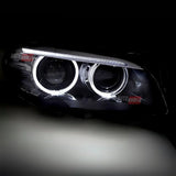 BMW Serie 5 F10 F11 2010-2013 Fari Anteriori Xenon DRL LED - autorivallo