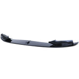 BMW Serie 5 F10 F11 2010–2017 Spoiler Anteriore Nero Lucido - autorivallo