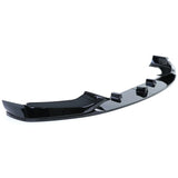 BMW Serie 5 G30 G31 2016–2020 Spoiler Anteriore Nero Lucido - autorivallo