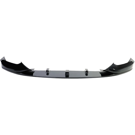 BMW Serie 5 G30 G31 2016–2020 Spoiler Anteriore Nero Lucido - autorivallo