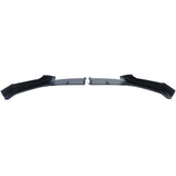 BMW Serie 5 G30 G31 2016–2020 Spoiler Anteriore Nero Opaco - autorivallo