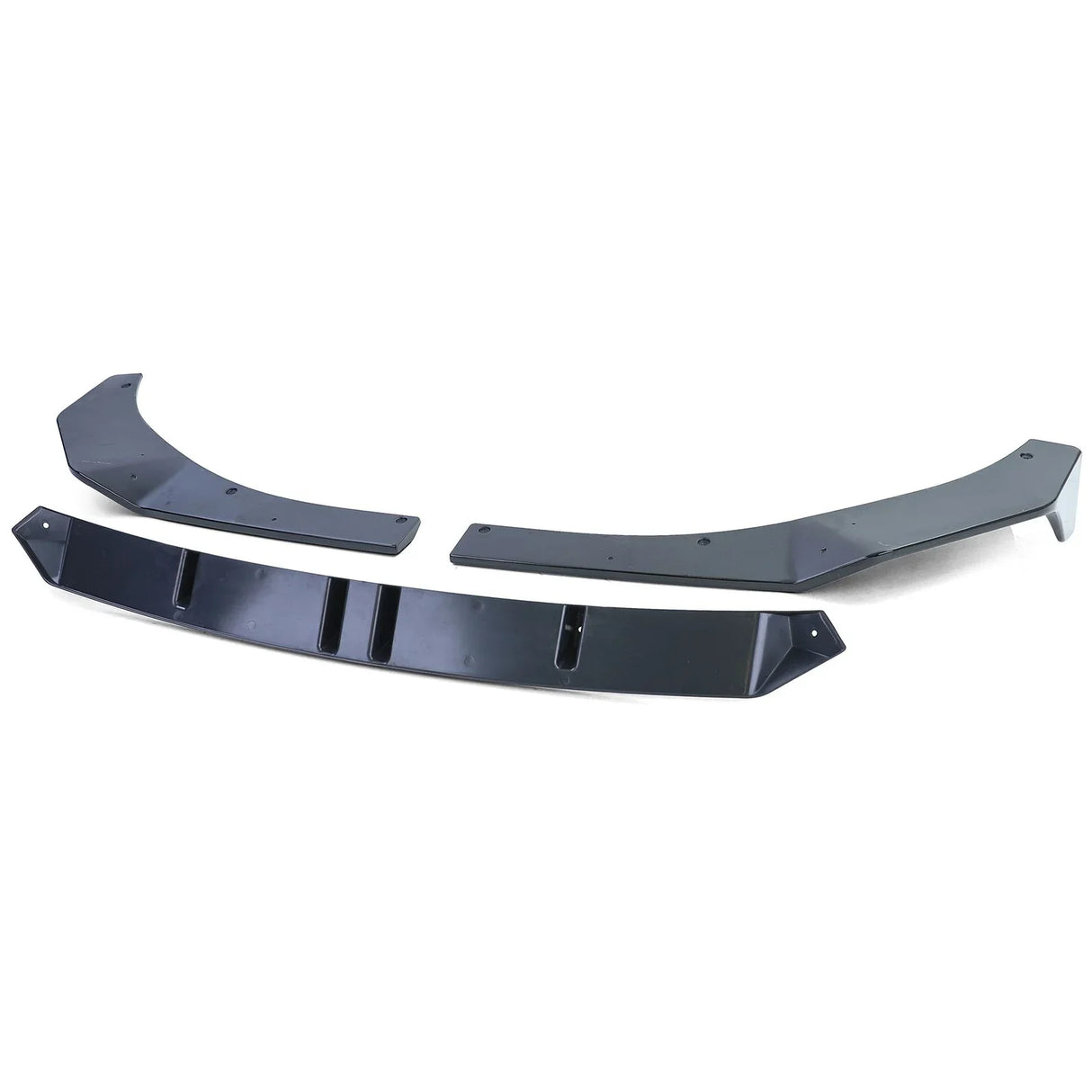 BMW X3 G01 2021-2025 Spoiler Anteriore Nero Lucido - autorivallo