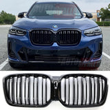 BMW X3 G01 2021-2024 Griglia Anteriore M Look Nero Lucido - autorivallo