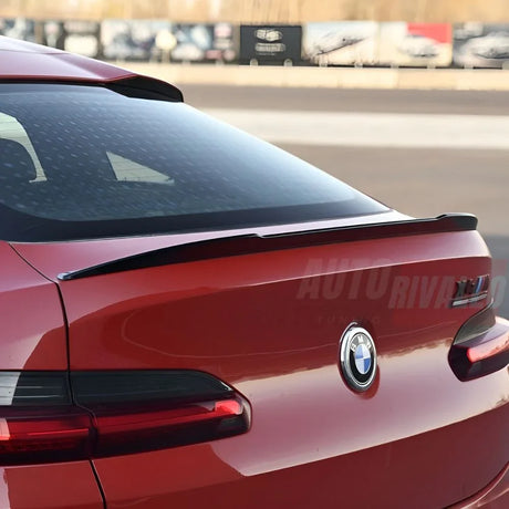 BMW X4 G02 2018-2024 Spoiler Cofano Posteriore Nero Lucido - autorivallo