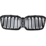 BMW X4 G02 2021-2025 Griglia Anteriore M Look Nero Lucido - autorivallo