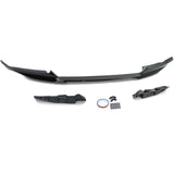 BMW X6 F16 2014–2019 Spoiler Anteriore Nero Lucido - autorivallo