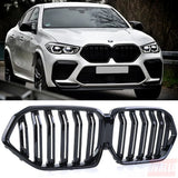 BMW X6 G06 2018-2023 Griglia Anteriore M Sport Look Nera - autorivallo
