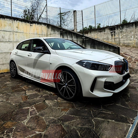 BMW 1 F40 2019-2024 Calotte Specchietti M Sport Nero Lucido - autorivallo