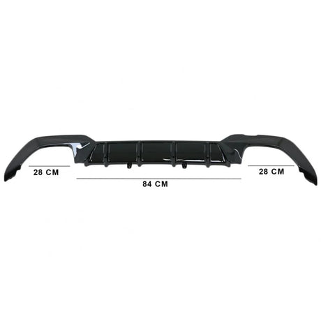 BMW Serie 3 G20 G21 19-22 M-Sport Diffusore Doppia Uscita - autorivallo