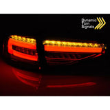 Audi A4 B8 2012-2015 Fari Fanali Posteriori a LED SEQ Rosso - autorivallo