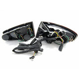 Audi A4 B8 2012-2015 Fari Fanali Posteriori a LED SEQ Rosso - autorivallo
