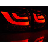 VW Golf 6 2008-2012 Fanali Posteriori LED Lightbar Nero Fumè - autorivallo