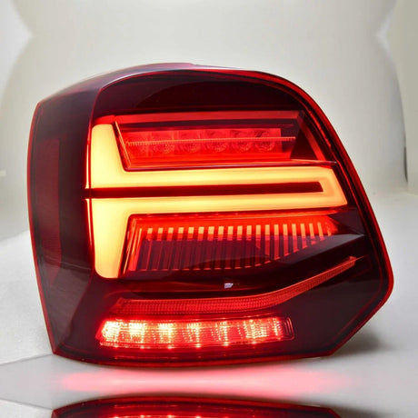 VW Polo 6R 6C 2009-2017 Fanali Posteriori a LED Frecce SEQ - autorivallo