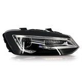 VW Polo 6R 6C 2009-2017 Fari Anteriori a LED Devil Eye Look - autorivallo