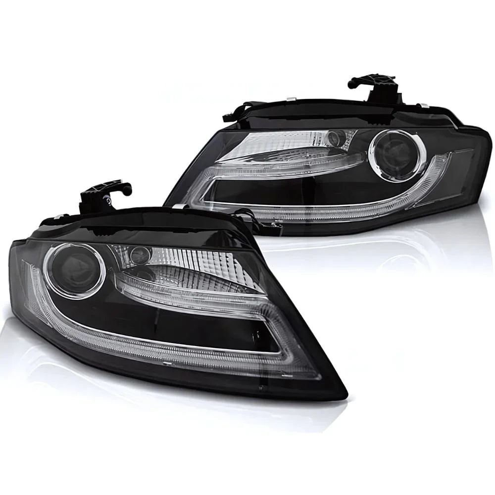 Audi A4 B8 2007-2011 Fari Anteriori Luci Diurne LED Xenon - autorivallo