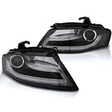 Audi A4 B8 2007-2011 Fari Anteriori Luci Diurne LED Xenon - autorivallo