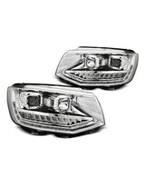 VW T6 2015-2019 Fari Anteriori DRL LED Frecce Dinamiche - autorivallo