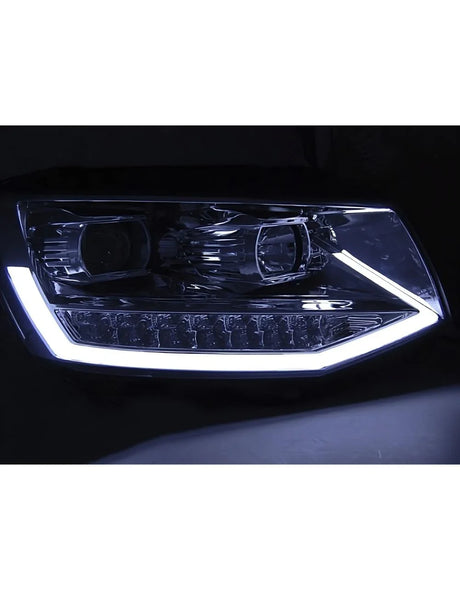 VW Transporter T6 2015-2019 Fari Anteriori Luci Diurne LED - autorivallo