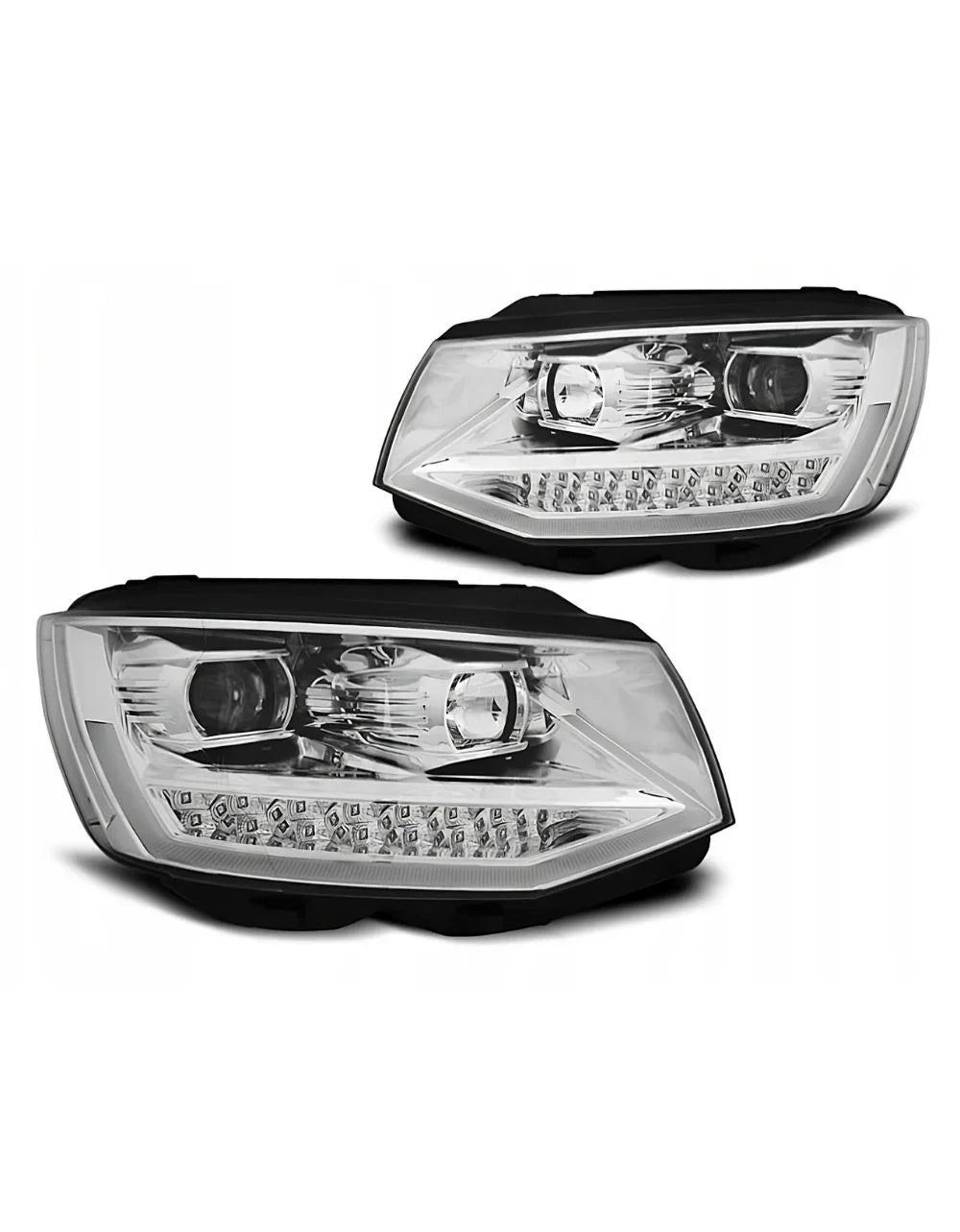 VW T6 2015-2019 Fari Anteriori Luci Diurne LED Freccia SEQ - autorivallo