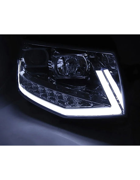 VW T6 2015-2019 Fari Anteriori Luci Diurne LED Freccia SEQ - autorivallo