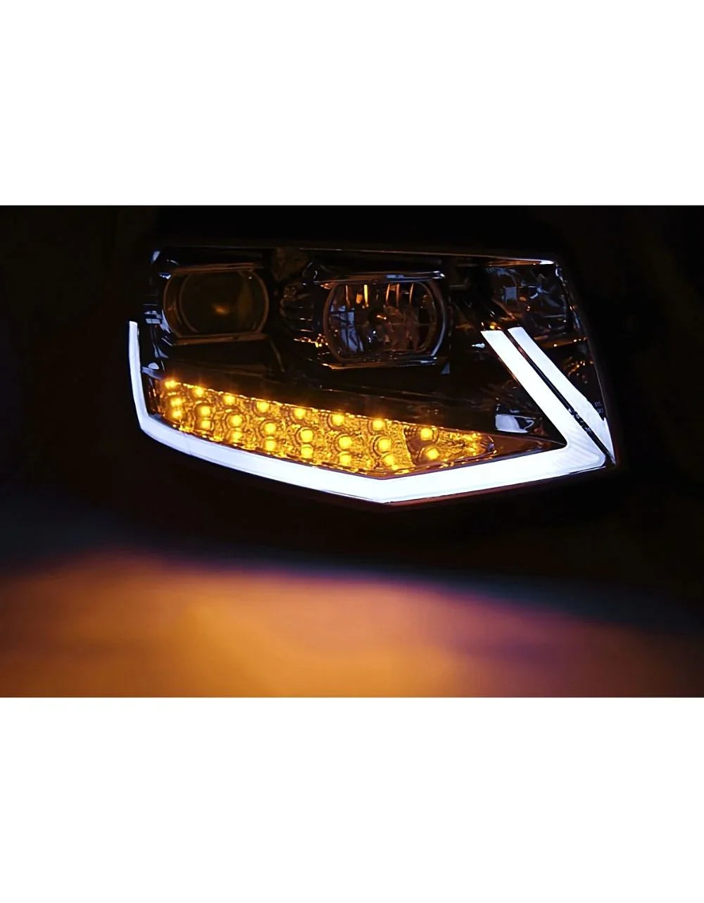 VW T6 2015-2019 Fari Anteriori Luci Diurne LED Freccia SEQ - autorivallo