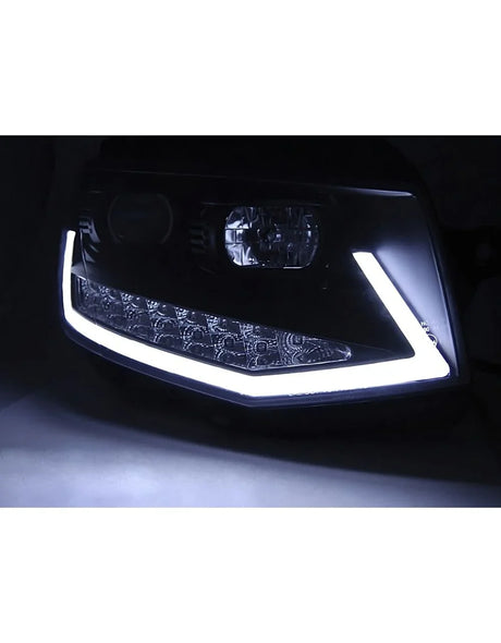 VW Transporter T6 2015-2019 Fari Anteriori Luci Diurne LED - autorivallo
