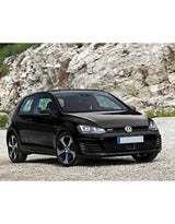 VW Golf 7 2012-2017 Fari Anteriori DRL LED R-Line Look Nero - autorivallo