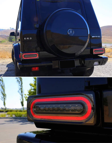 Mercedes G W463 1990-2012 Fanali Posteriori LED Freccia SEQ - autorivallo