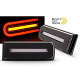 Mercedes G W463 2008-2017 Fari Fanali Posteriori Full LED Nero - autorivallo