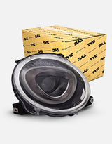 Fiat 500 500C 2015-2023 Fari Anteriori Lenticolari H7 Nero - autorivallo