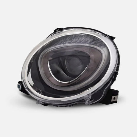 Fiat 500 500C 2015-2023 Faro Sinistro Lenticolare Nero LWR - autorivallo