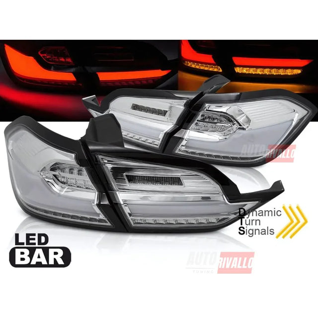 Ford Fiesta MK8 2017-2021 Fanali Posteriori Full LED Lightbar - autorivallo