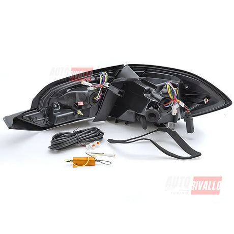 Ford Fiesta MK8 2017-2021 Fanali Posteriori Full LED Lightbar - autorivallo