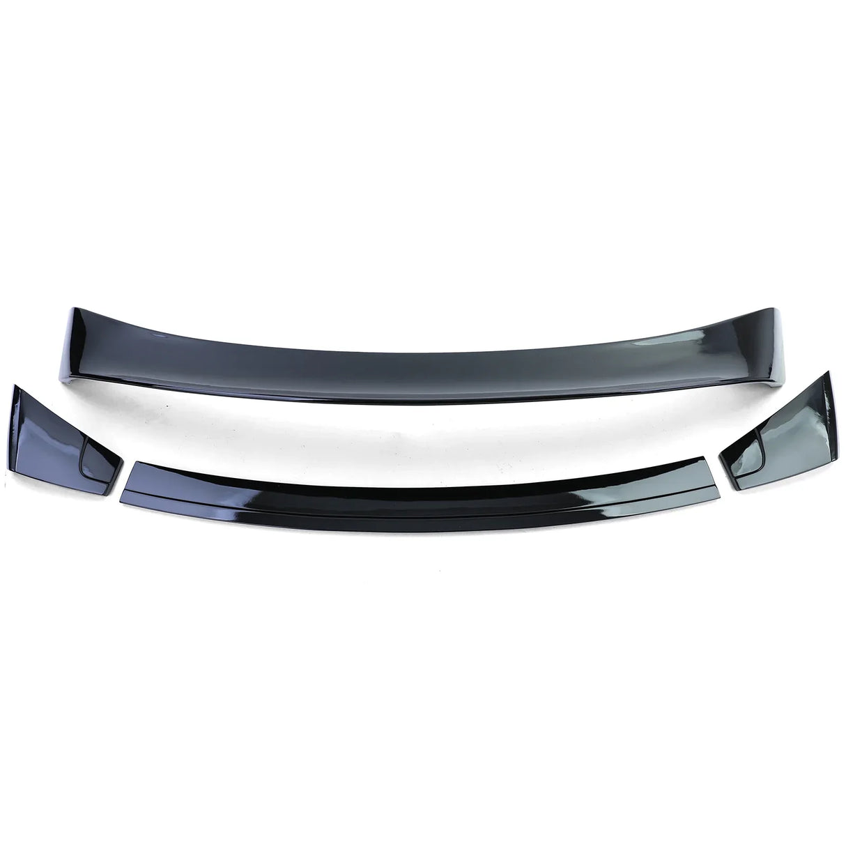 Ford Mustang Coupé 2014-2020 Spoiler Cofano GT Nero Lucido - autorivallo
