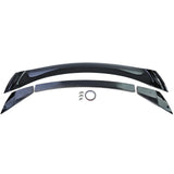 Ford Mustang Coupé 2014-2020 Spoiler Cofano GT Nero Lucido - autorivallo