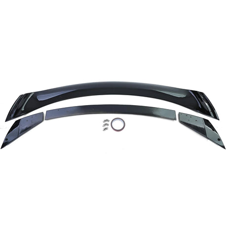 Ford Mustang Coupé 2014-2020 Spoiler Cofano GT Nero Lucido - autorivallo