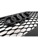 Audi Q7 4M 2015-2019 Griglia Anteriore RSQ7 Look Nero Lucido - autorivallo