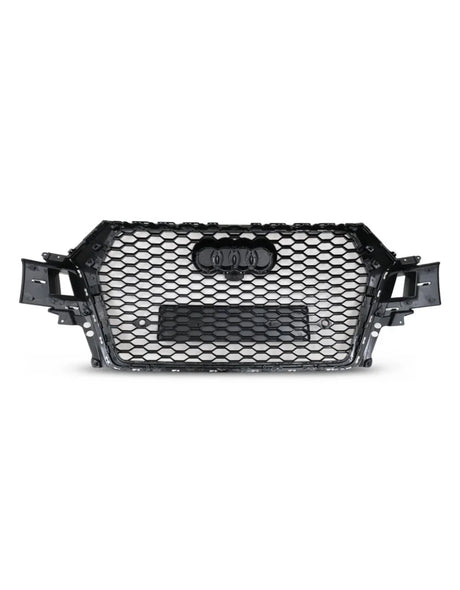 Audi Q7 4M 2015-2019 Griglia Anteriore RSQ7 Look Nero Lucido - autorivallo
