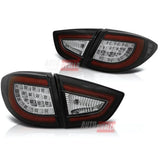 Hyundai IX35 2010-2013 Fari Posteriori LED Lightube Neri - autorivallo