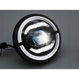 Jeep Wrangler ll 1996-2006 Fari Anteriori Full LED TFL Angel Eyes - autorivallo