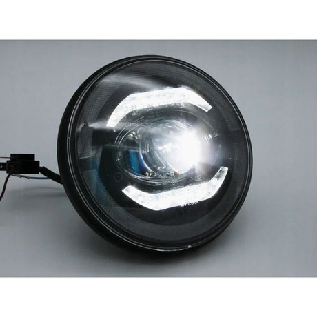 Jeep Wrangler ll 1996-2006 Fari Anteriori Full LED TFL Angel Eyes - autorivallo