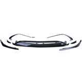 Mercedes Classe A W176 15-18 Spoiler Anteriore Nero Lucido - autorivallo