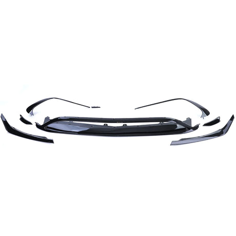 Mercedes Classe A W176 15-18 Spoiler Anteriore Nero Lucido - autorivallo
