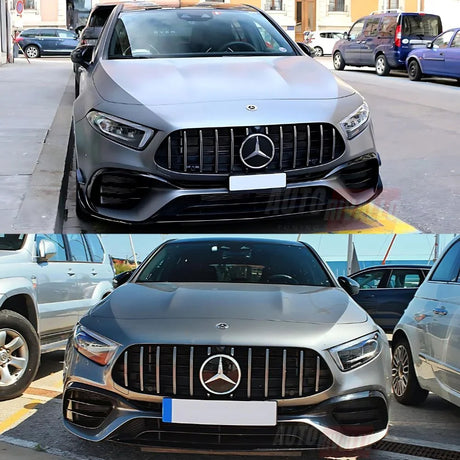 Mercedes A W177 2018-2022 Griglia Anteriore AMG A45 GT Look - autorivallo