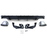Mercedes CLA C117 2013-2019 Diffusore Posteriore AMG A45 Look - autorivallo